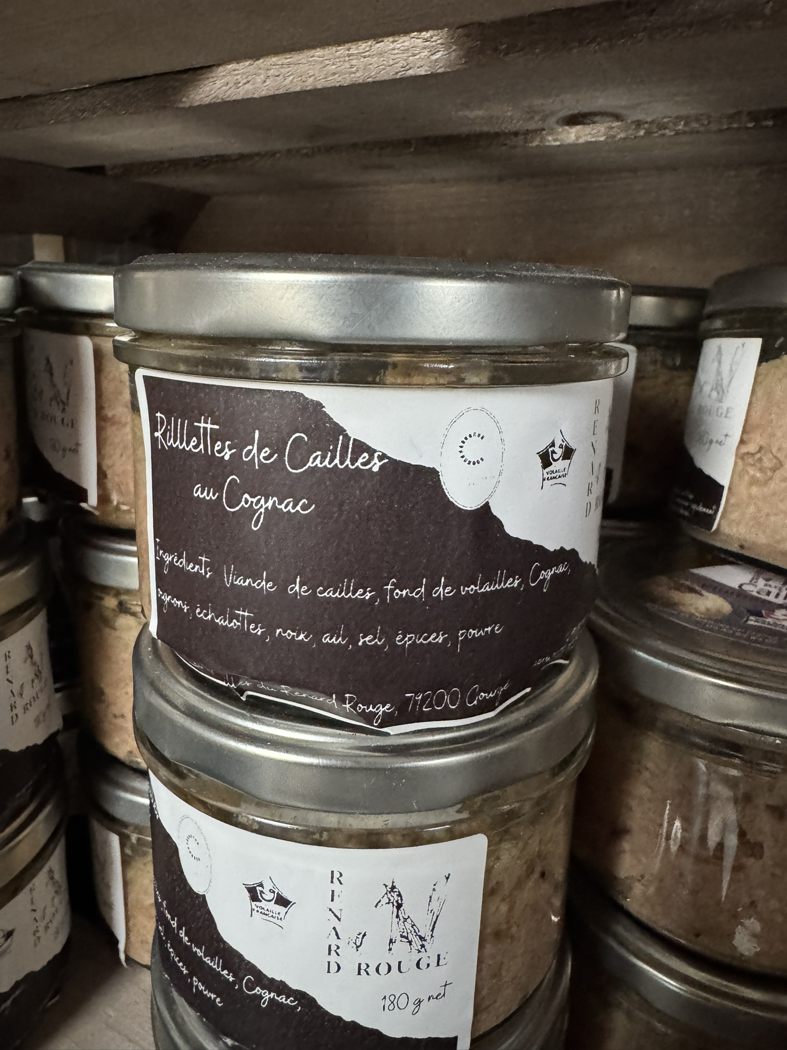 Rillettes | Rillettes de Cailles au Cognac